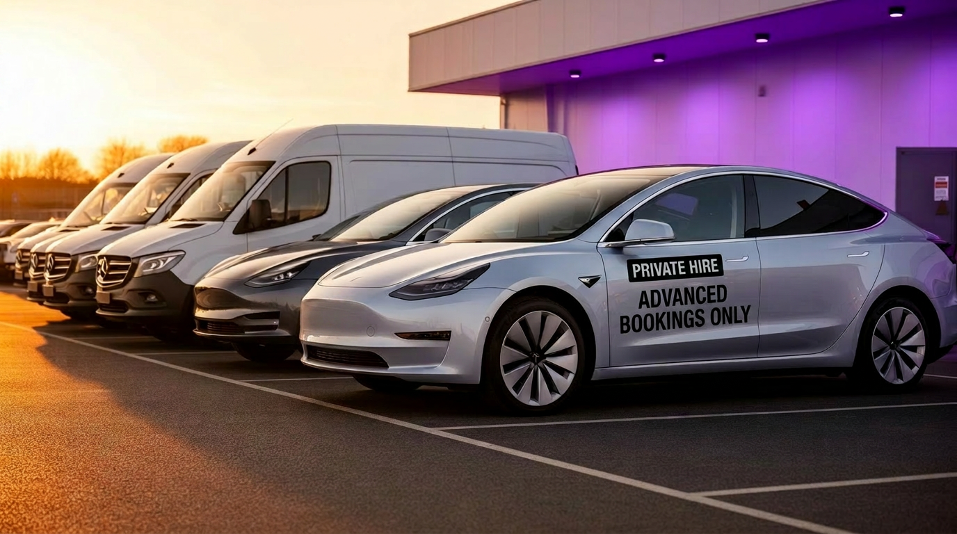 PurpleSquare Hire replacement vehicle fleet